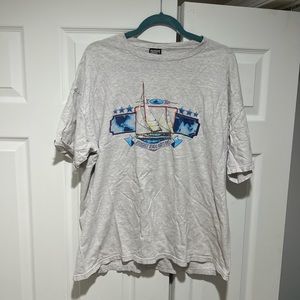 Vintage Puerto Rico boat Tee XL